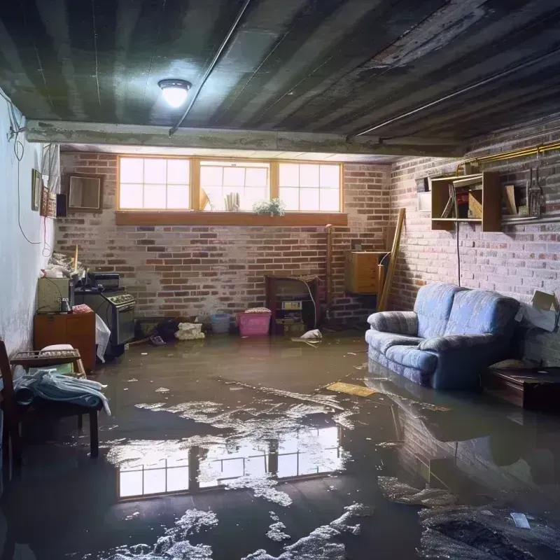 Flooded Basement Cleanup in Sanger, TX